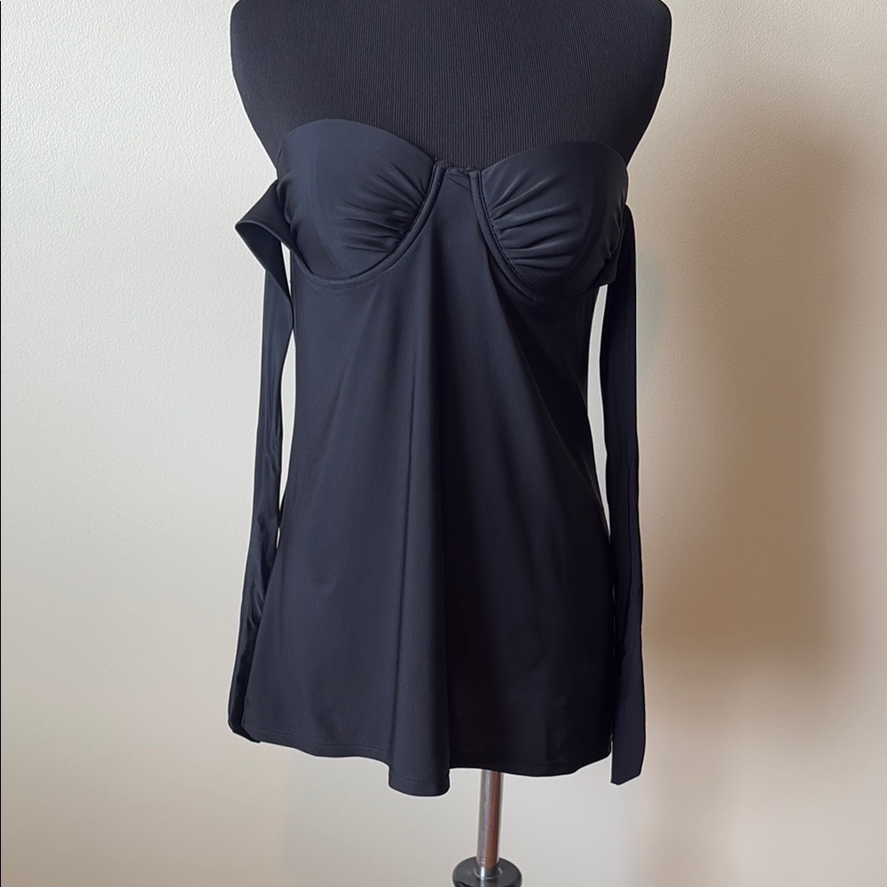 Smart & Sexy Black Swimsuit Top 34B - Picture 9 of 13